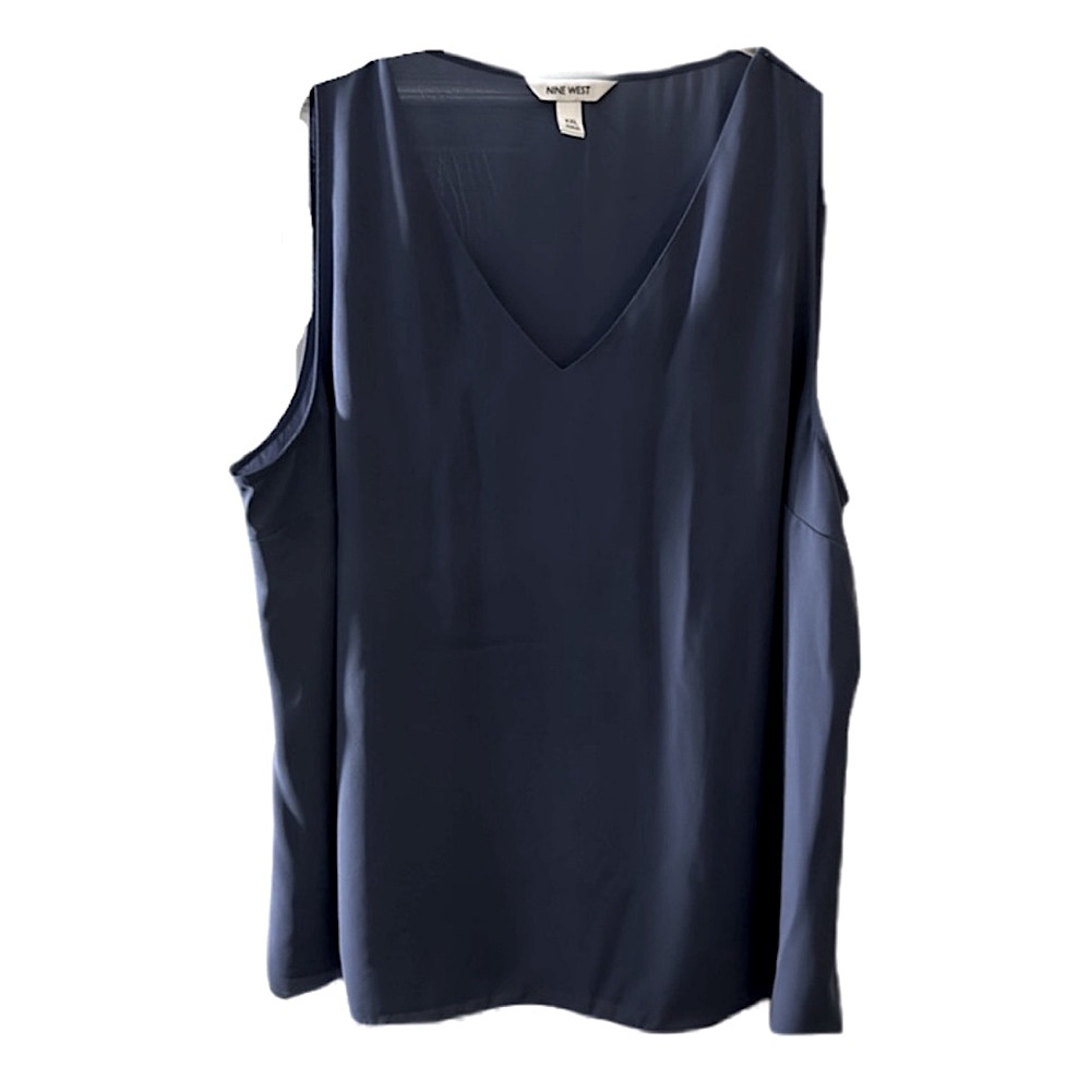 Nine West sleeveless V-neck blouse - 720